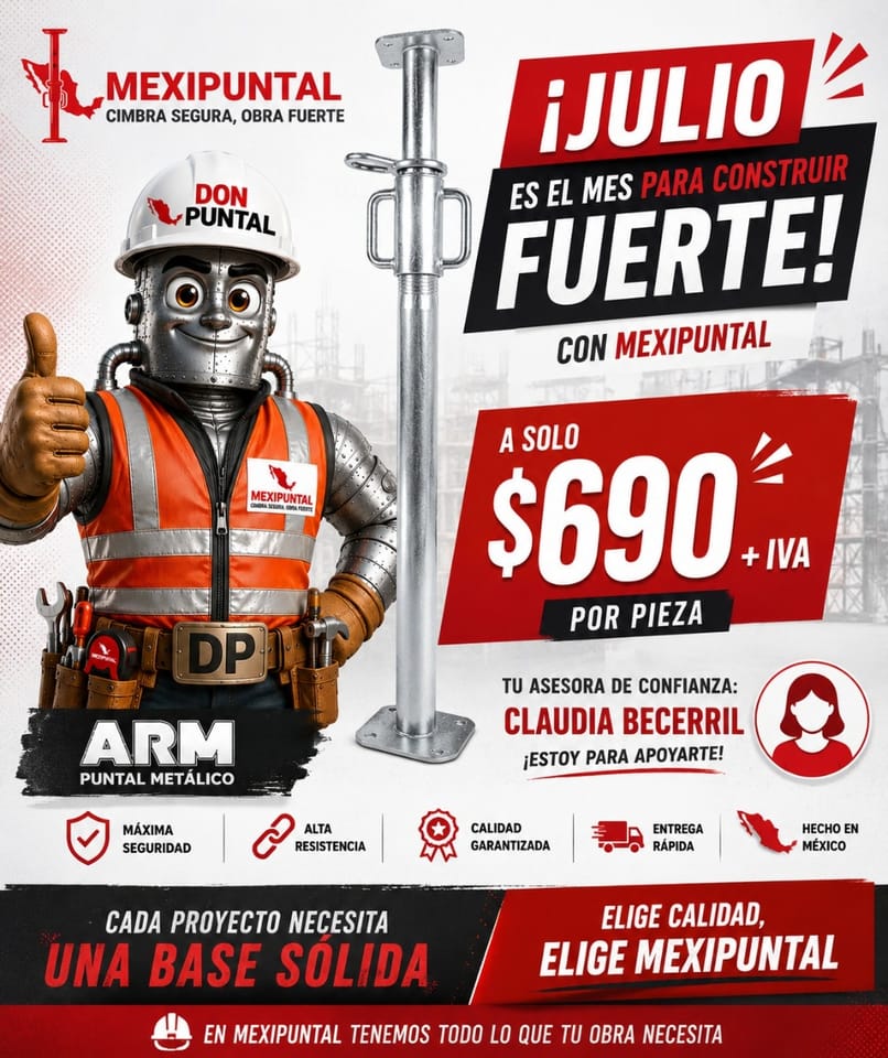 Mayor Resistencia para Tu Obra con Mexipuntal Galvanizado