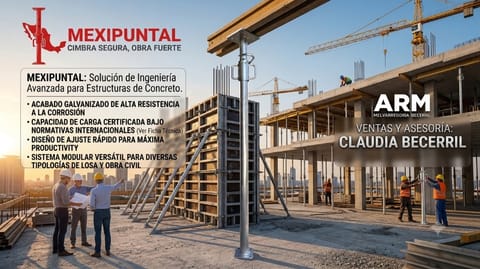 Venta de Puntales Galvanizados Mexipuntal Entrega Nacional Hoy