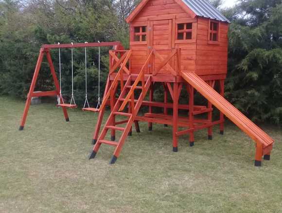 casitas infantiles de madera para niños