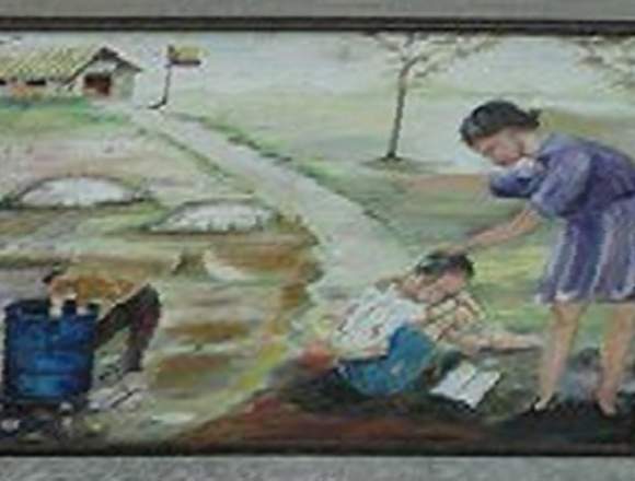 Cuadro en lienzo "La Educación"