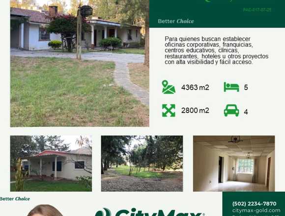 Amplio terreno con casa en Huehuetenango en Huehuetenango (Municipio)