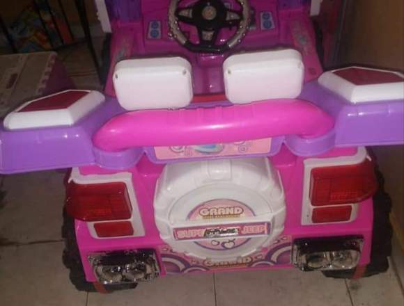 Carrito eléctrico para niñas