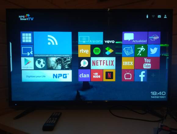 Smart TV 43" 4k NPG