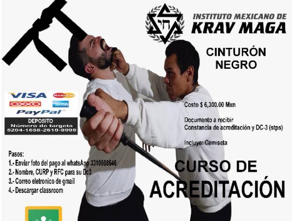 KRAV MAGA CURSO DE INSTRUCTOR (ONLINE) en Guadalajara (Municipio)