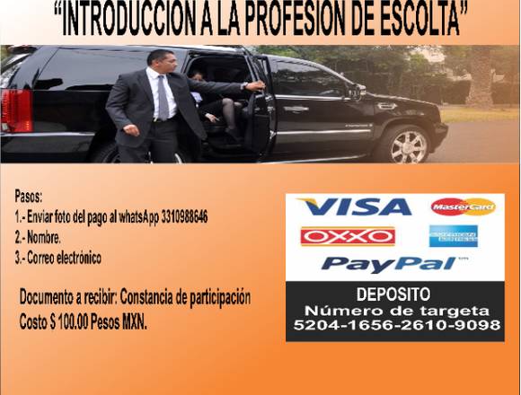 VÍDEO-CONFERENCIA EL TRABAJO DE ESCOLTA en Guadalajara (Municipio)