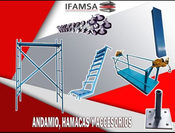 VENTA DE ANDAMIOS Y ACCESORIOS DE TRABAJO