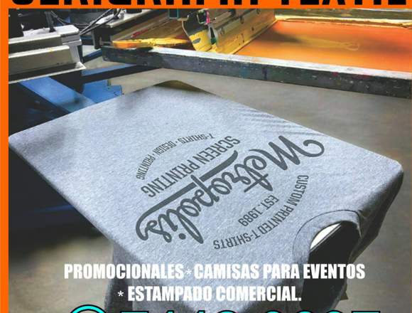 Servicio de Serigrafía Textil en San Salvador (Municipio)