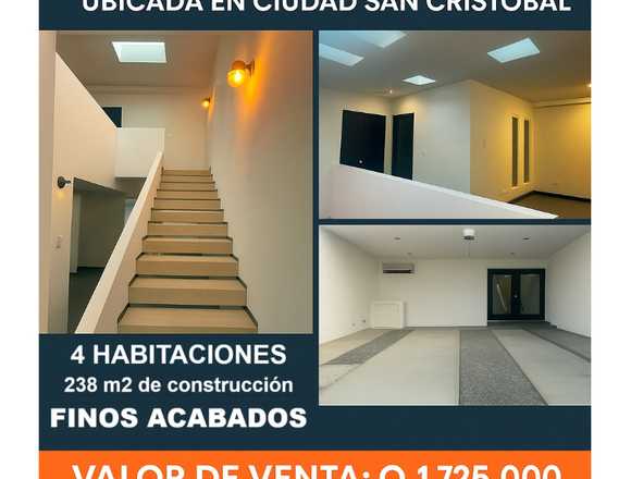 Vendo casa CIUDAD SAN CRISTÓBAL Vista al Valle en Mixco (Municipio)
