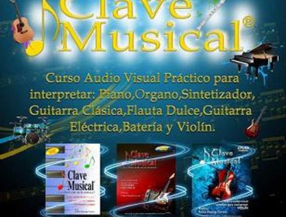 Cursos (Libro+DVD) varios Instrumentos Musicales en Pichincha (Cantón)