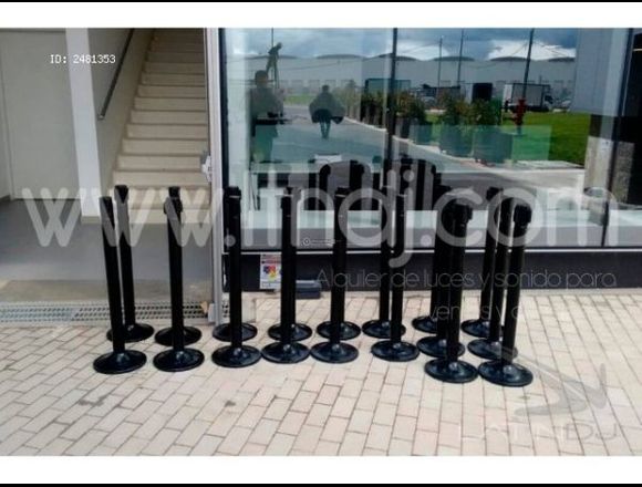 Separadores de fila para eventos en Bogotá, D.C. (Municipio)