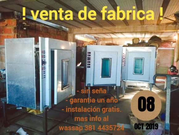 Venta directa de fábrica hornos rotativos !!!!!! en San Miguel de Tucumán (Localidad)