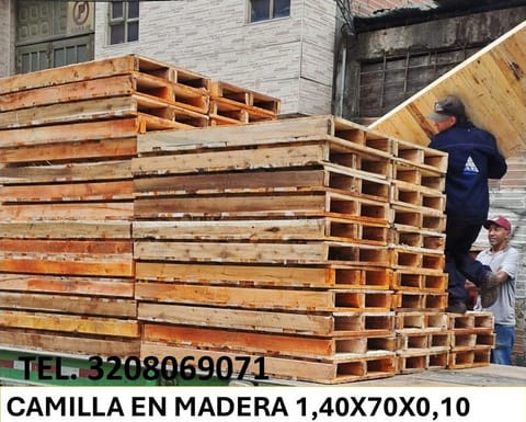 Maquinaria de Construcción camilla en madera 140x70 mt en Bogotá, D.C. (Municipio)