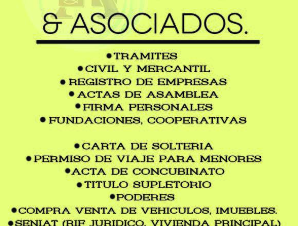 LE ASESORAMOS EN EL AREA PENAL E INMOBILIARIA