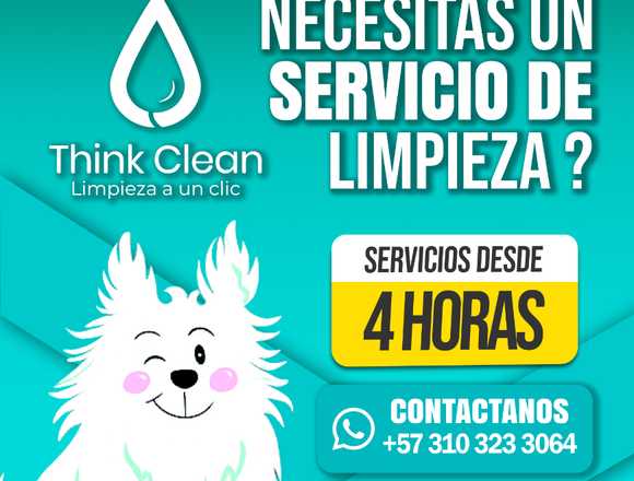 ASEO EN BOGOTA PARA APARTAMENTOS THINK CLEAN en Bogotá, D.C. (Municipio)