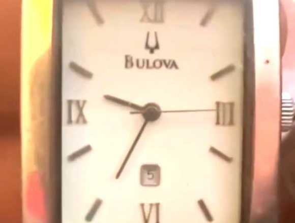 Reloj Bulova cuarzo japonés Ac/Inox fechero Usado en Santo Domingo Oeste (Municipio)