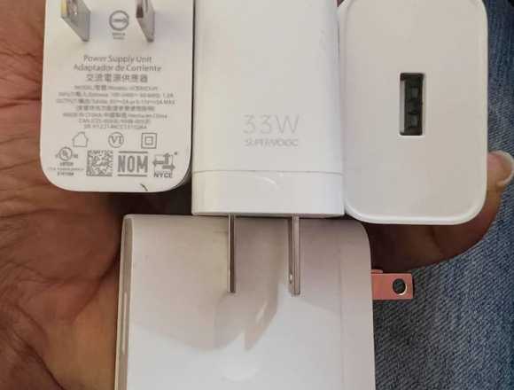 Cargador cabeza Supervooc original carga rápida 33w en Santo Domingo Este (Municipio)