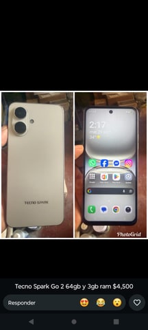 Tecno Spark Go 2 64GB 3GB RAM en Santo Domingo Este (Municipio)