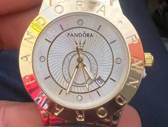 Reloj Pandora ac/inox resisente agua mov en Cuarzo en Santo Domingo Este (Municipio)