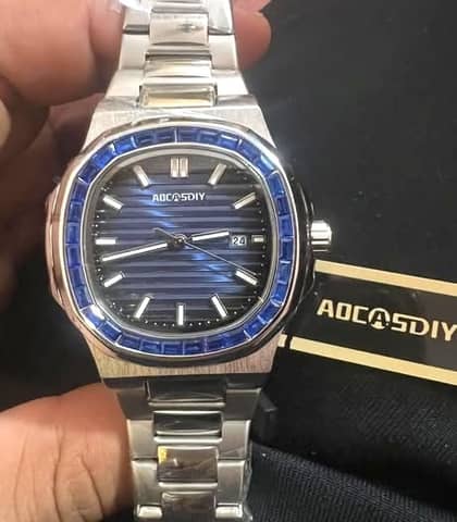 Reloj AOCASDIY bisel de circonio Movimiento Cuarzo Manesillas luminica en Santo Domingo Este (Municipio)
