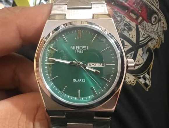 Reloj Nibosi Mov Cuarzo japonés manecillas luminic en Santo Domingo Este (Municipio)