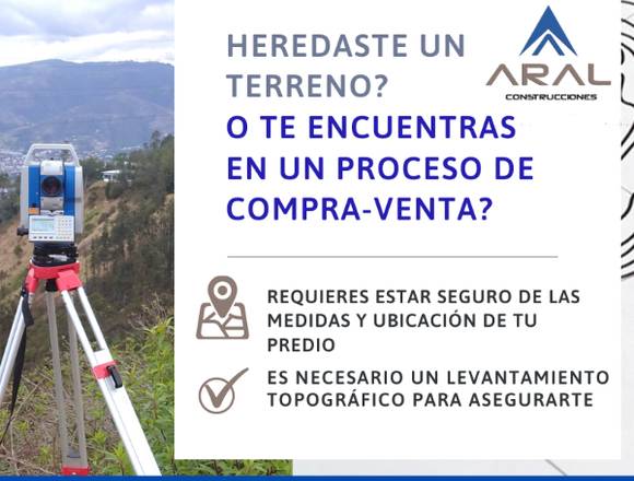 Topografía, Construcción, Tramites municipales. en Quito (Cantón)