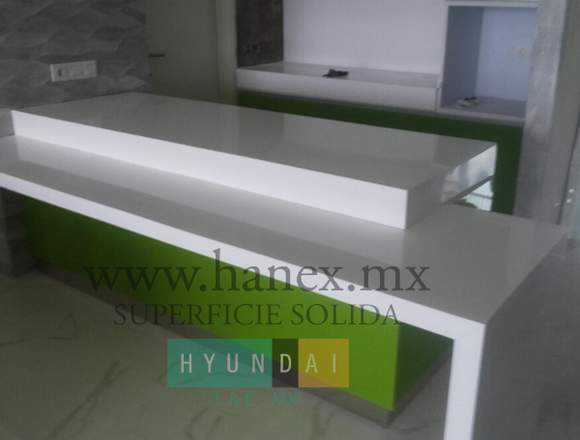 Placa de Superficie Sólida Hanex N-White