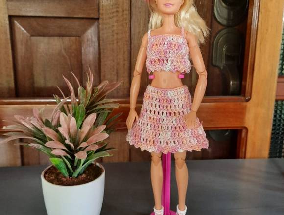 VESTIDOS TEJIDOS EN CROCHET PARA BARBIE en Alajuela (Cantón)