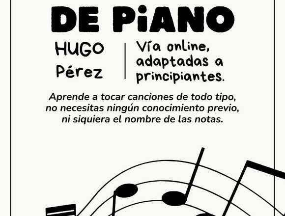 Clases de piano desde cero