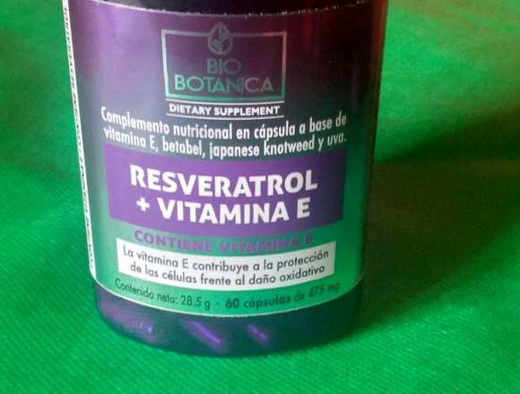 RESVERATROL y VITAMINA E (60 CAPSULAS) en Quito (Cantón)
