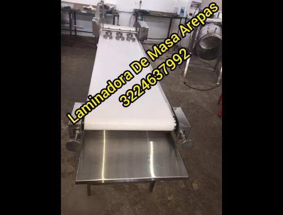 MAQUINA LAMINADORA PARA AREPAS MARCA WORKS STEEL
