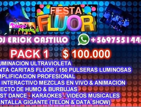 FIESTAS FLUOR DISCO PEQUES en Maule (Comuna)