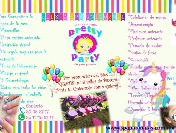 Fiesta Spa Unicornio.