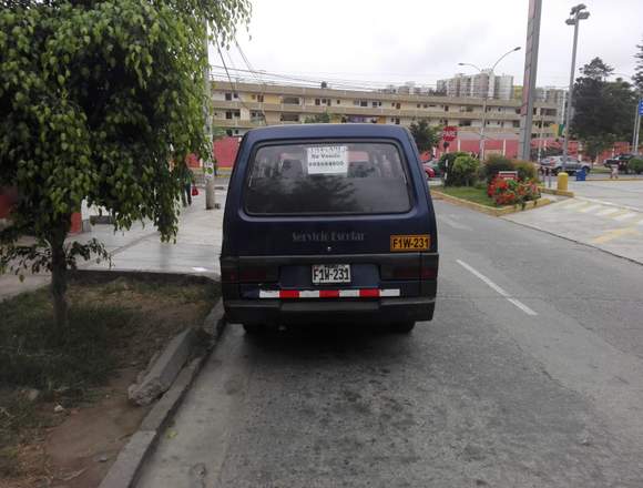 Combi Kia Besta año 96 Remato por Viaje