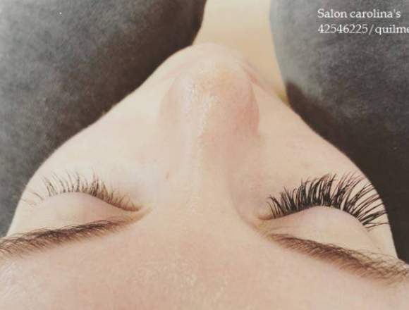 EXTENCION DE PESTAÑAS EN EL SALON CAROLINA´S en Lago Buenos Aires (Localidad)