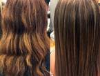 SHOK DE KERATINA EN SALON CAROLINA'S
