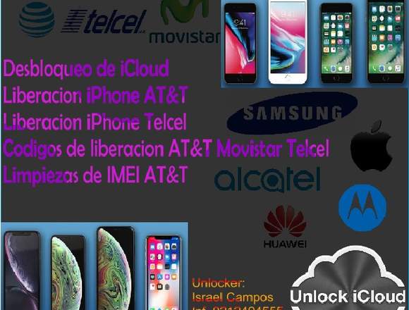 Desbloqueo iCloud - Liberacion AT&T Telcel Movi en Veracruz (Municipio)