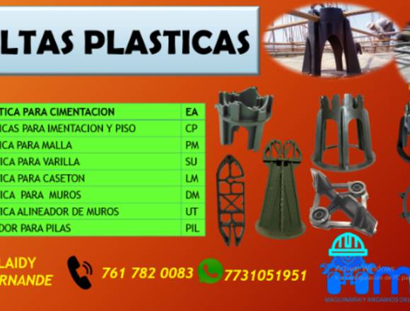 Venta de Silletas Plásticas para construcción