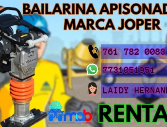 RENTA DE BAILARINA APISONADORA MARCA JOPER en Huichapan (Municipio)