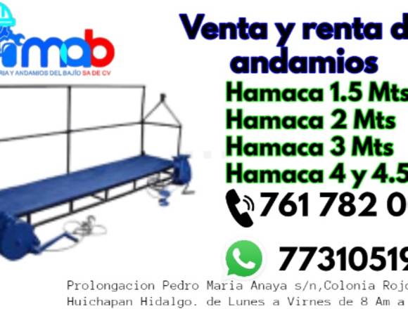Renta y Venta de Anadamio Hamaca en Huichapan (Municipio)