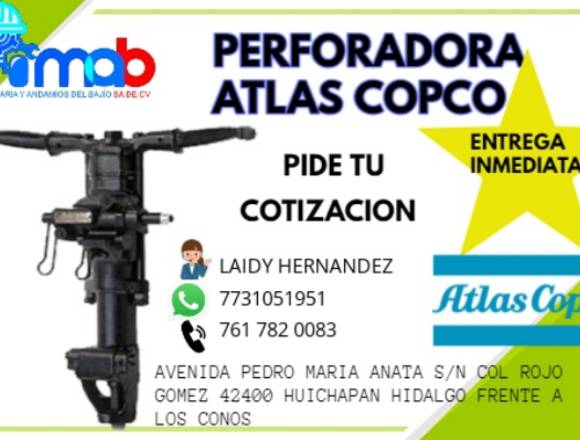 Venta de Perforadora Neumática Atlas Copco