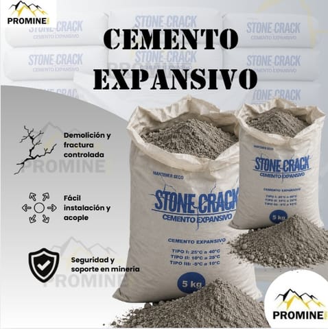 Cemento expansivo nuevo para uso minero en Arequipa (Distrito)