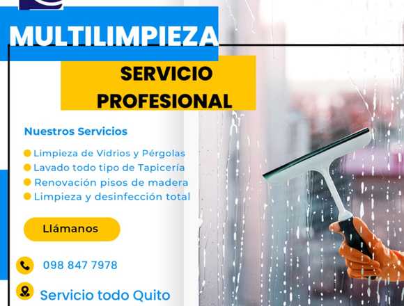 Limpieza en general. en Quito (Cantón)