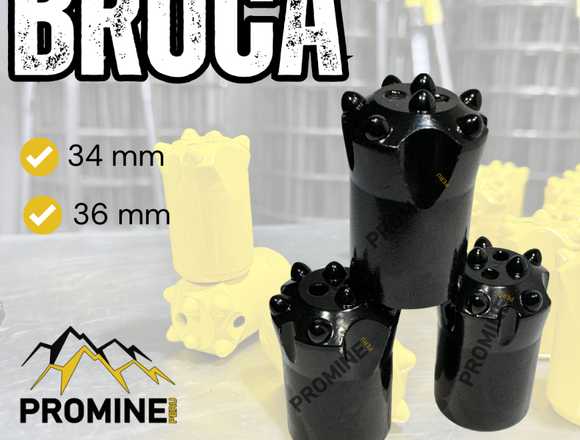 BROCA CONICA - PROMINE - PERFORACION DE MINA en Ica (Distrito)