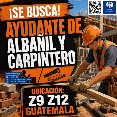 CARPINTERO TABLAYESO HERRERO ZONA12GUATE en Mixco (Municipio)