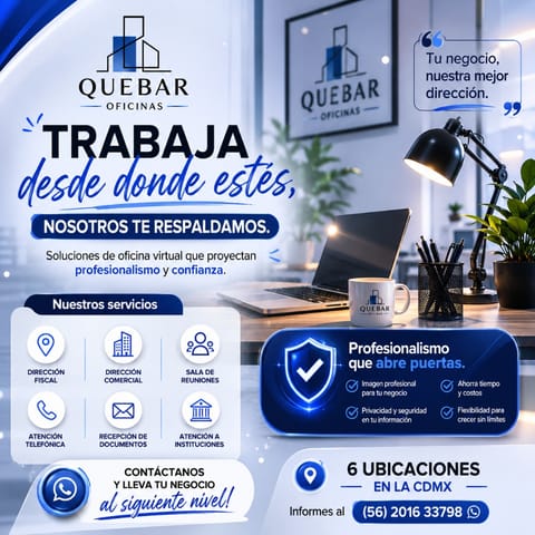 Domicilio fiscal y comercial en Benito Juárez (Municipio)