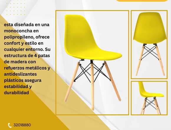 Silla Eames: puro estilo que nunca falla