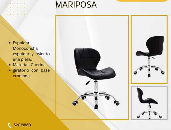 Taburete Mariposa top- estilo ligero y único