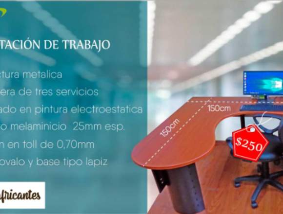 Mueble de Oficina Estación de Trabajo en Pichincha (Cantón)