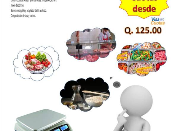 Balanza electronica en oferta en Ciudad de Guatemala (Municipio)