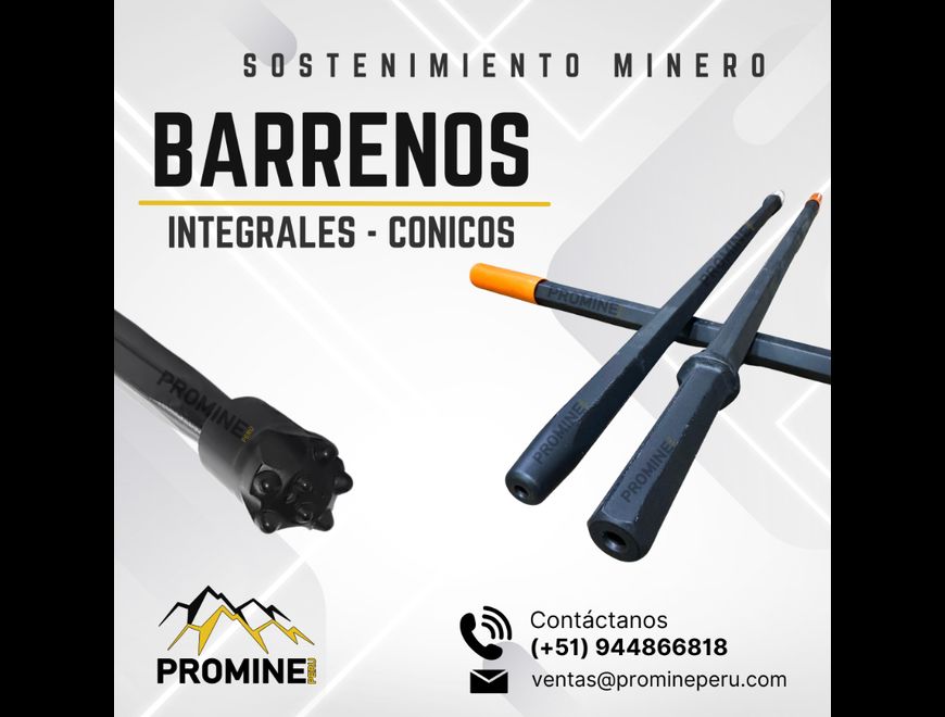 BARRENO INTEGRAL - BARRA CONICA - SECTOR MINERO en Trujillo (Distrito)